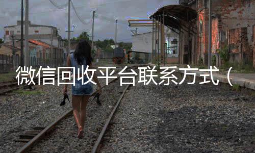微信回收平台在线24小时回收vx联系方式（微信 回收）